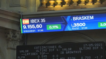 La bolsa española cierra en los 9.155 puntos y alcanza un nuevo máximo