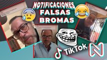 Notificación Falsa Broma En Tiktok Viral Mensaje Inesperado BROMAS GRACIOSAS