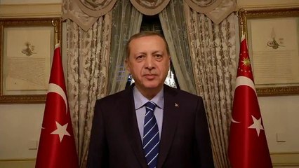 Cumhurbaşkanı Erdoğan'dan videolu teşekkür!