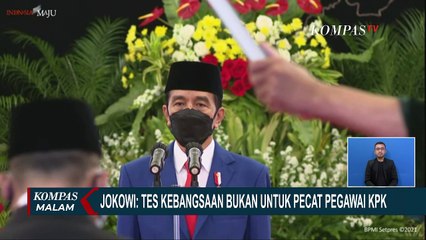 Jokowi: Tes Kebangsaan Bukan untuk Pecat Pegawai KPK