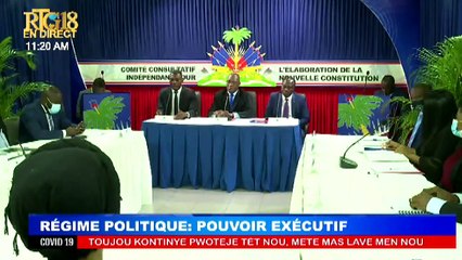 1ere serie des 9 débats sur le projet de la nouvelle Constitution