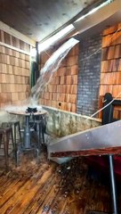 Heavy Rainfall in Austin Causes Gutters to Fall