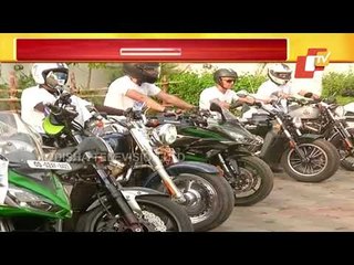 Bike Rally Held In Bhubaneswar For World Autism Day
