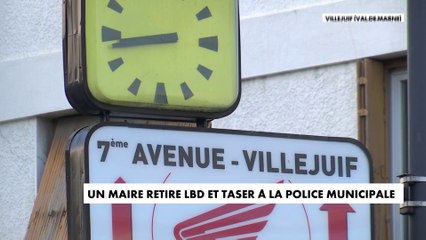 Villejuif : le maire retire le LBD et le taser à la police municipale