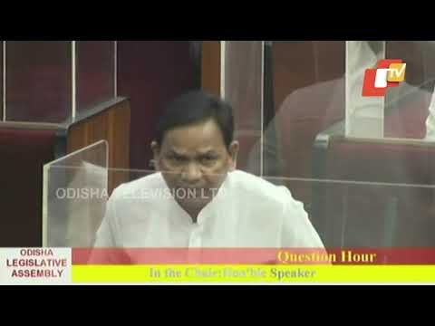 BJP Leader Pradipta Naik Questions In Odisha Assembly