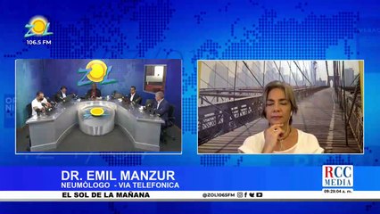 Emil Manzur, Neumólogo: "Estamos viendo personas jóvenes más enfermos de Covid"