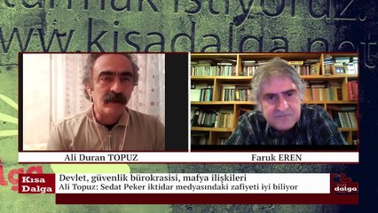 ALİ TOPUZ: SEDAT PEKER, İKTİDARIN YÖNETEMEME KRİZİNİ ORTAYA ÇIKARDI
