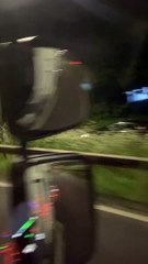 Uber Driver Driving on Wrong Side of the Road