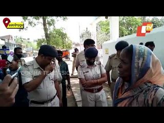 Woman Tries To Self Immolate In Front Of Jagatsinghpur SP Office