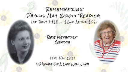 Remembering Phyllis Reading [aka Nana]