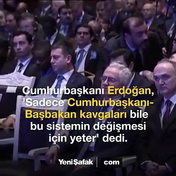 'Sadece cumhurbaşkanı-başbakan kavgaları bile yeter'