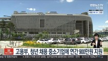 고용부, 청년 채용 중소기업에 '1년간 900만원' 지원