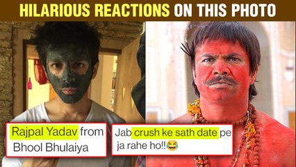 Kartik Aaryan's BLACK Face Photo Goes Viral | Celebs & Fans React