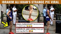 Ibrahim Ali Khan Gets Brutally Trolled As His Strange Waxed Legs Pics Get Viral