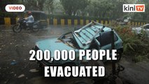 India's Gujarat state evacuates over 200,000 people as cyclone hits