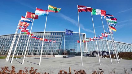 USAF B 52 trains with Nato allies