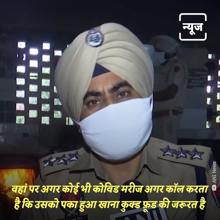 Amritsar Police Cooks Food For The Needy COVID Patients