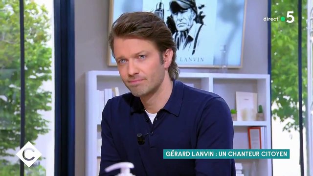 En direct dans C à vous , Gérard Lanvin adresse un message de soutien aux forces de l'ordre: Je suis pour la police, je les remercie d’exister