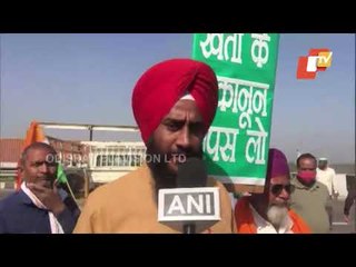 Farmers Block Western Peripheral Expressway At Dasna In Ghaziabad