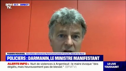 "J'y serai": Fabien Roussel assistera au rassemblement des policiers ce mercredi