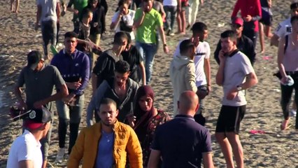 Πέραν των 5.000 μεταναστών έφθασαν στον ισπανικό θύλακα Θέουτα μέσα σε μια ημέρα