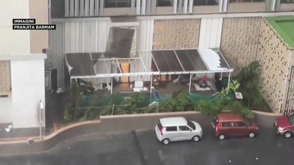 Momento storico nerissimo per l'India: oltre al Covid, anche i danni del ciclone Tauktae