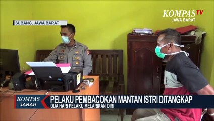 2 Hari Tidak Makan, Pelaku Pembacokan Mantan Istri Serahkan Diri