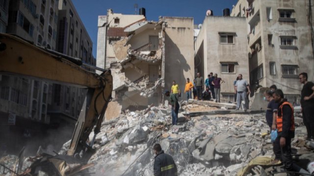 Isreal's air strike at Gaza, attacks Hamas tunnels