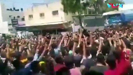Pemakaman Komandan Divisi Utara Jihad Islam di Jalur Gaza