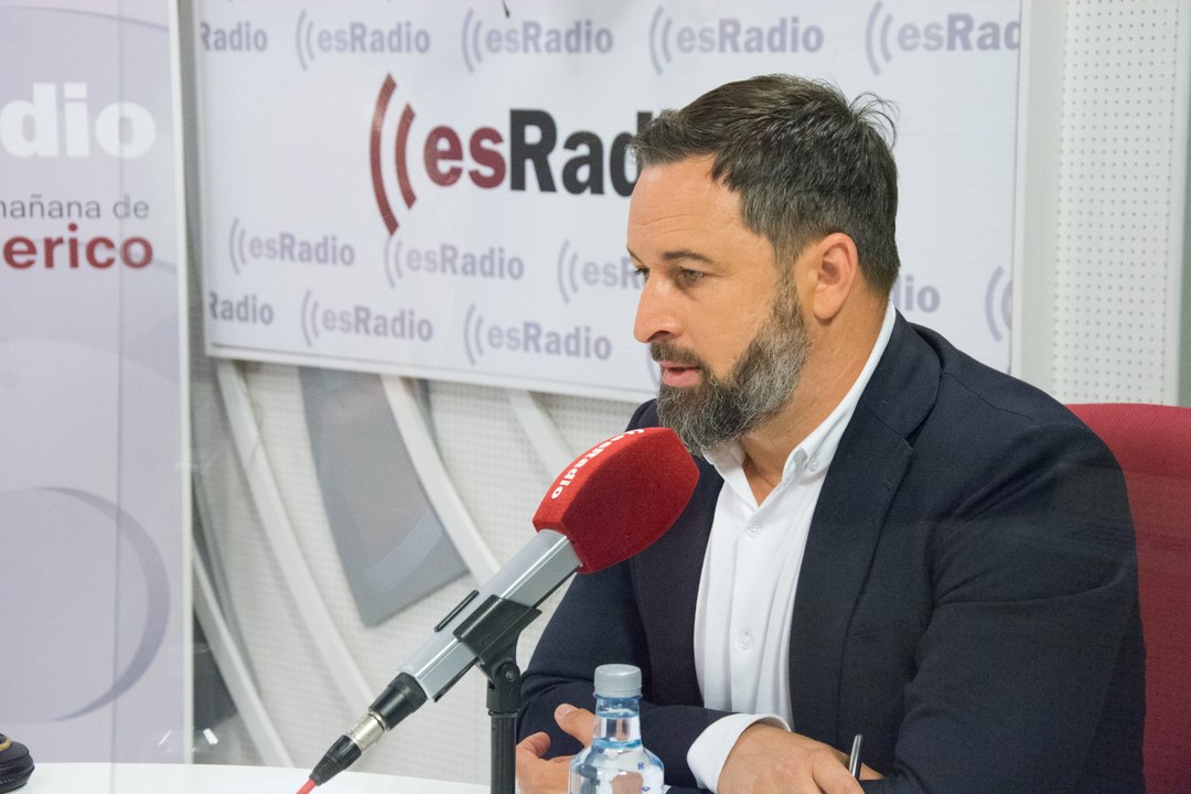 Federico Jiménez Losantos entrevista a Santiago Abascal