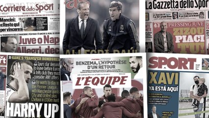 Duel au sommet pour la succession de Zidane au Real Madrid, l'annonce du départ d'Harry Kane enflamme l'Angleterre