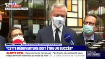 Réouverture des terrasses: Le Maire indique que 