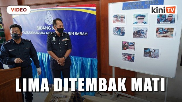 Polis tembak mati lima anggota Abu Sayyaf di Beaufort
