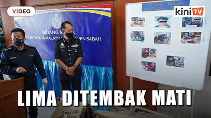 Polis tembak mati lima anggota Abu Sayyaf di Beaufort