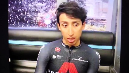 Tour d'Italie 2021 - Egan Bernal : "No sé si estoy en mi mejor momento ... Creo que esta segunda parte del Giro va a ser muy intensa"