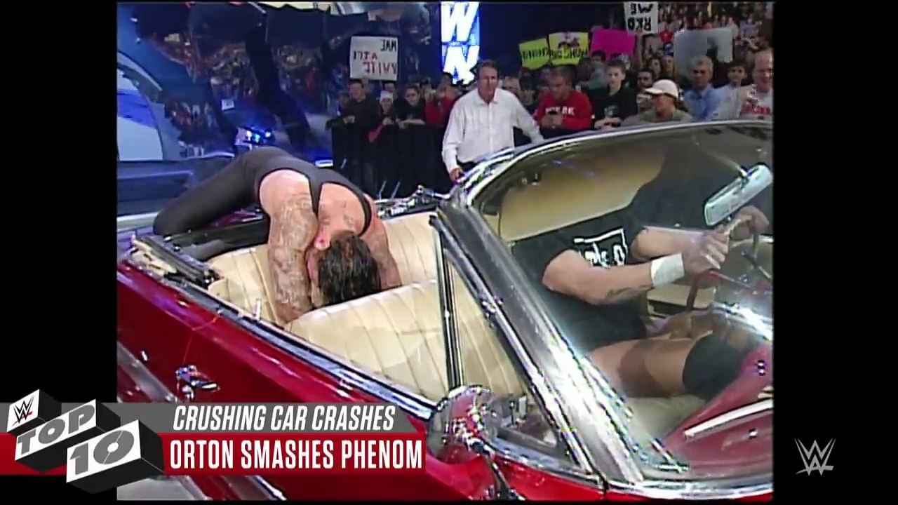 Crushing Car Crashes: Wwe Top 10, Oct. 9, 2019