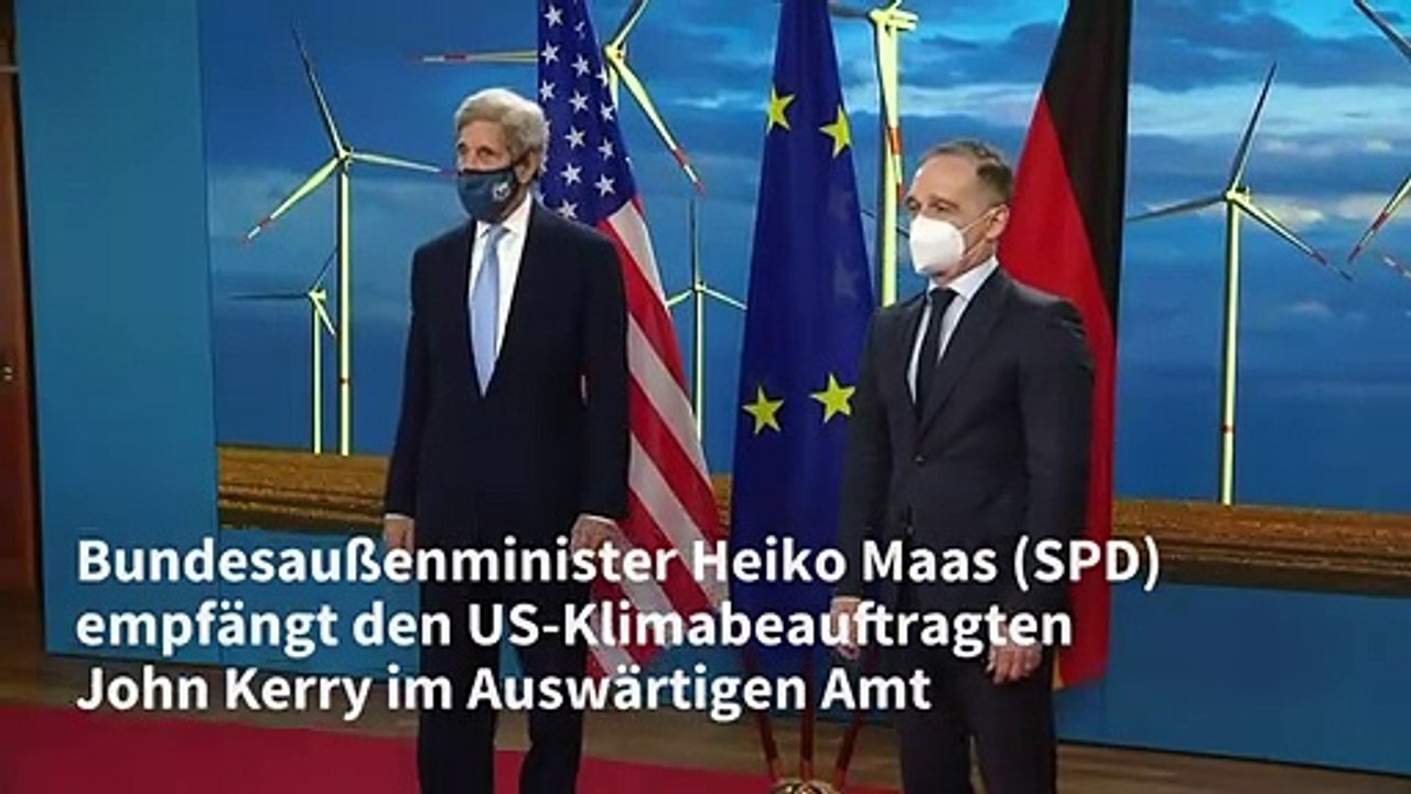 Maas empfängt US-Klimabeauftragten Kerry