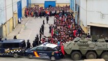 Unos cinco mil migrantes llegan a Ceuta desde Marruecos