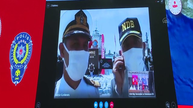 ANKARA - İçişleri Bakan Yardımcısı Ersoy - Suriye açıklarında 1,5 tonun üzerinde uyuşturucu maddenin ele geçirildiği operasyona ilişkin açıklama (2)