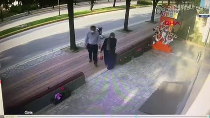 DİŞ KLİNİĞİNİN ÖNÜNDEKİ ÇİÇEKLERİ ÇALDI