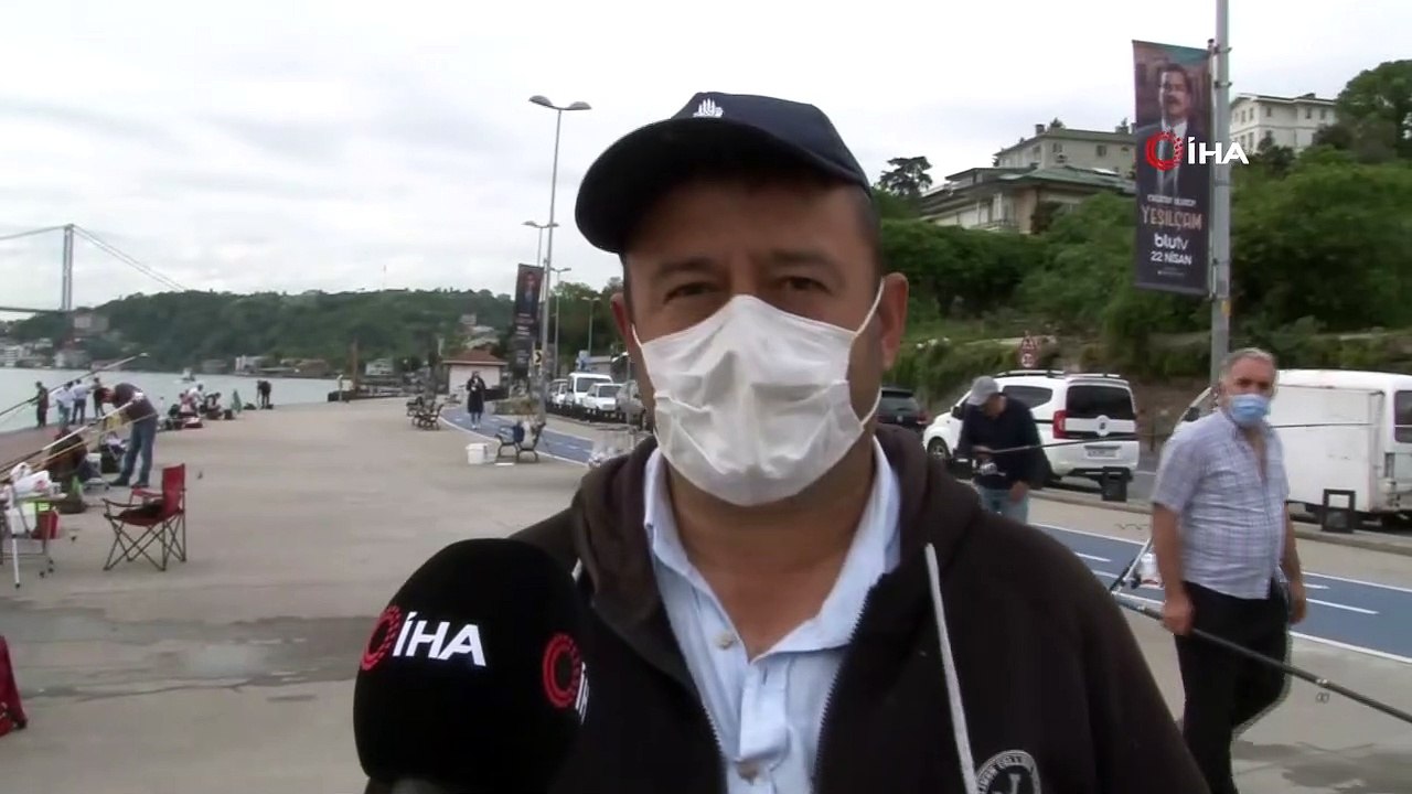 Tam kapanma bitti, olta balıkçıları soluğu sahilde aldı