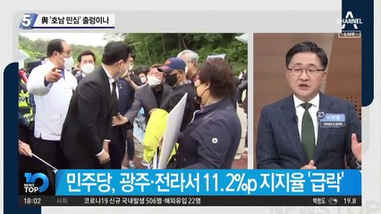 與 ‘호남 민심’ 출렁이나