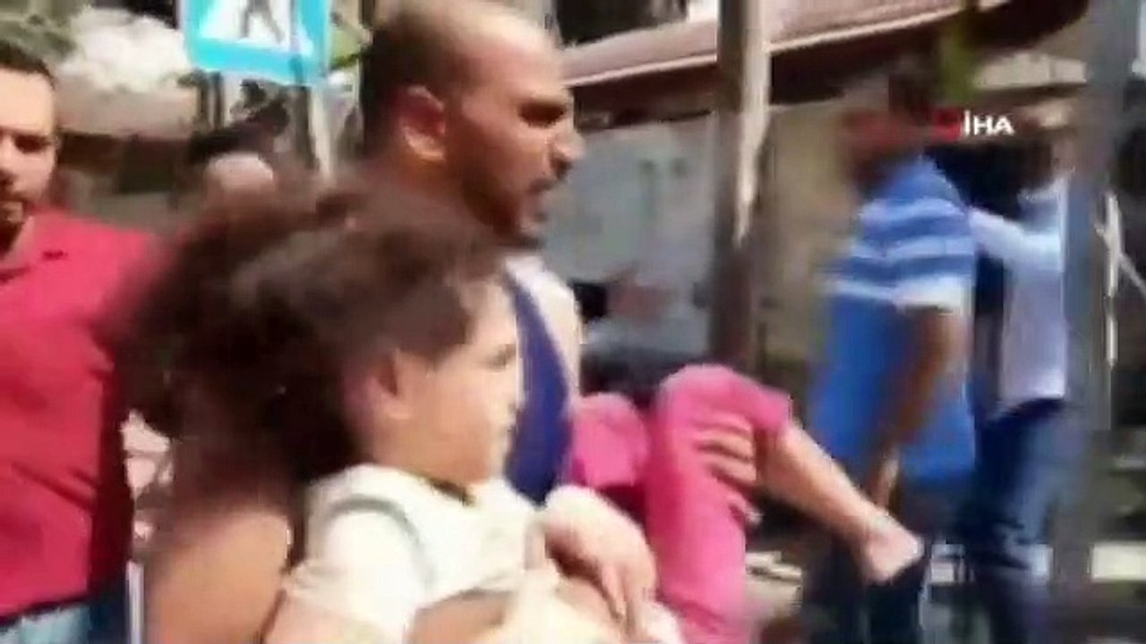 Gazze'de göz yaşları sel oldu! 6 yaşındaki kız çocuğu böyle kurtarıldı