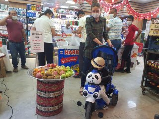 Son dakika... Gaziantep'te bir market çocuklar için "göz hakkı reyonu" hazırladı
