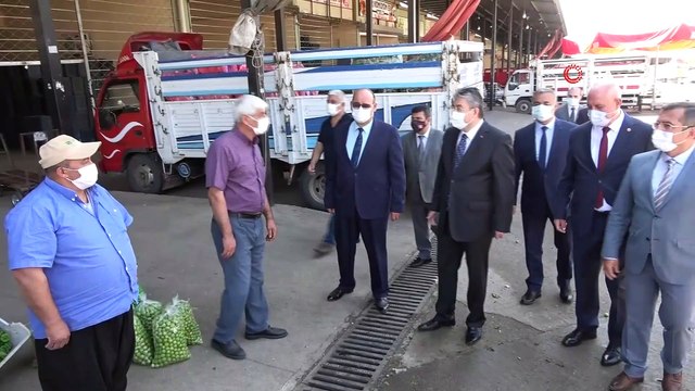 Hal esnafından Osmaniye Valisi'ne övgü dolu sözler