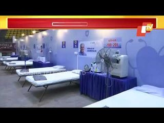 Chhattisgarh | Indoor Stadium Converted Into Temporary COVID Hospital In Just 4 Days