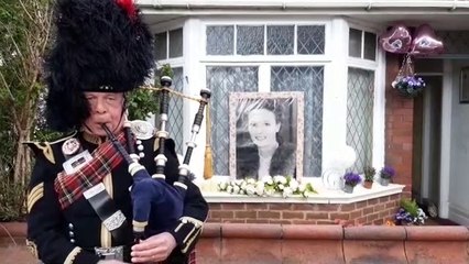 Funeral procession for Gladys Stonehouse