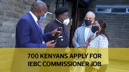 700 Kenyans apply for IEBC commissioner job