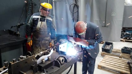 ANKARA - Çalışanlarının 'Yusuf amca'sının işçilikten fabrikatörlüğe uzanan başarısı