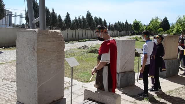 Motosiklet tutkunları müzelerin tanıtımı için sürüş yaptı